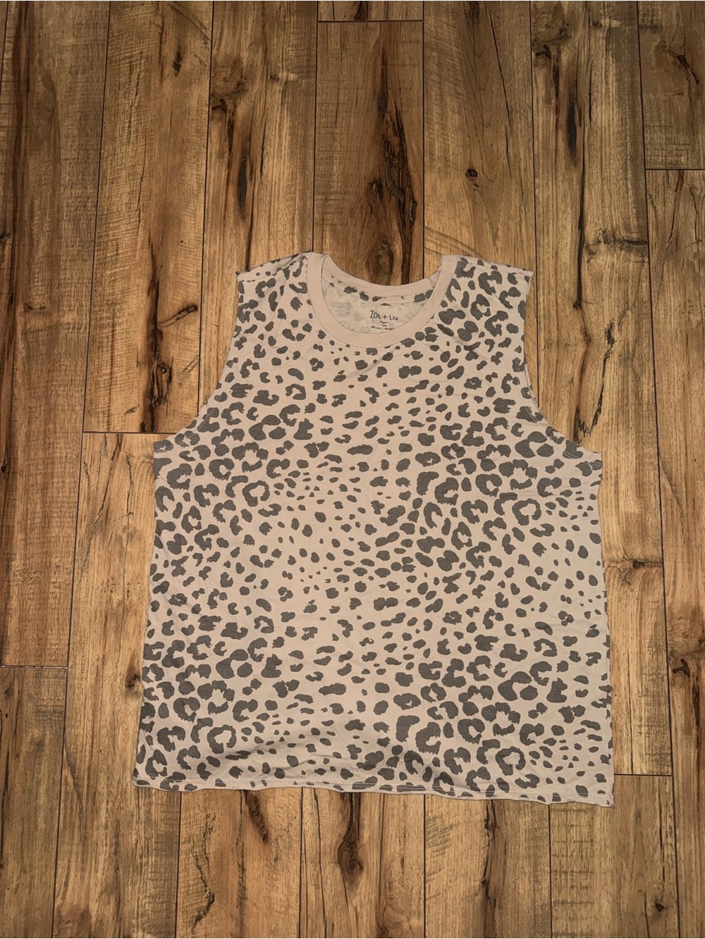 Cheetah print tank
